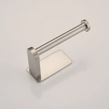 Self-Adhesive Toilet Paper Holder - Rustproof Stainless Steel Wall-Mounted Roll Holder - No Drilling, Easy Installation